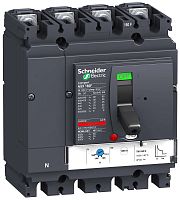 Автоматический выключатель 4П4Т TM125D NSX160B | код. LV430331 | Schneider Electric 